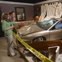 Guests look for evidence in 